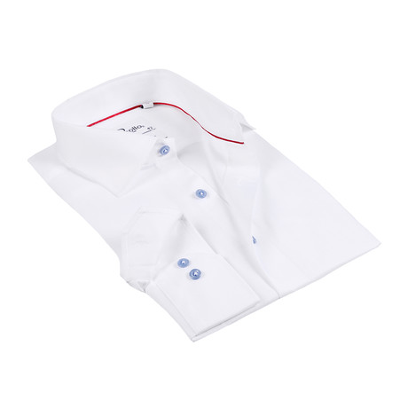 Brian Button-Up Shirt // White