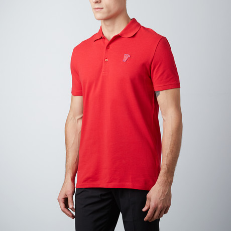 Patch Logo Polo // Red