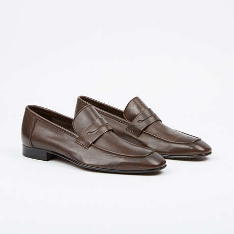 Apron Penny Loafer // Brown