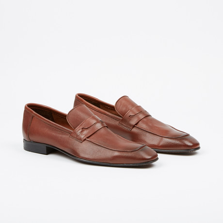 Apron Penny Loafer // Tobacco