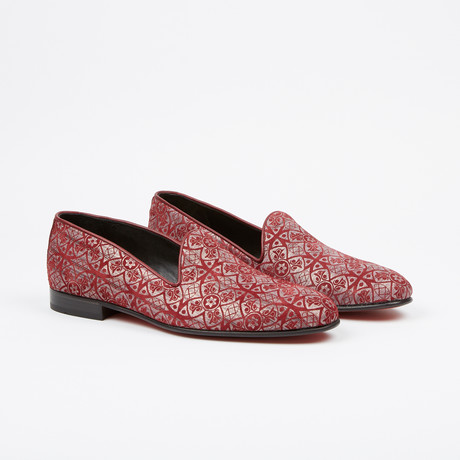 Printed Loafer // Red