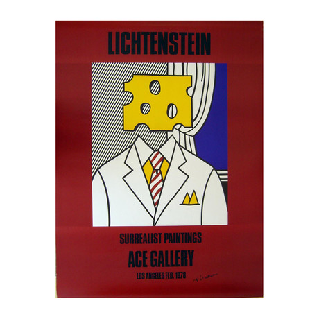 Roy Lichtenstein // Ace Gallery Poster // 1978