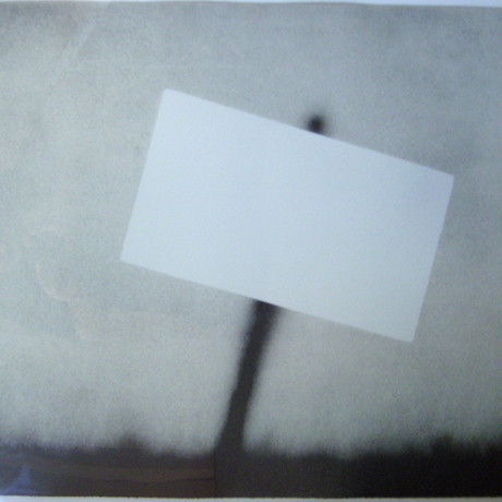 Ed Ruscha // Untitled (Blank Sign) // 1989