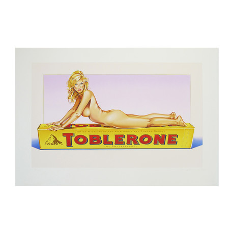 Mel Ramos // Toblerone Tess // 2007