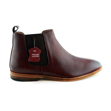 Portway Chelsea Boot // Burgundy