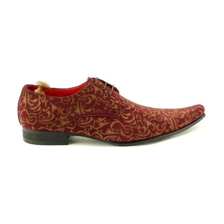 Jag Point Toe Derby // Burgundy