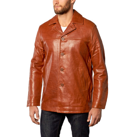 Leather Car Coat // Ranch