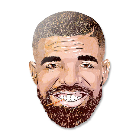 Drake // Aluminum Die-Cut