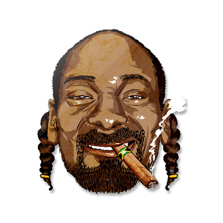 Snoop Dogg // Aluminum Die-Cut