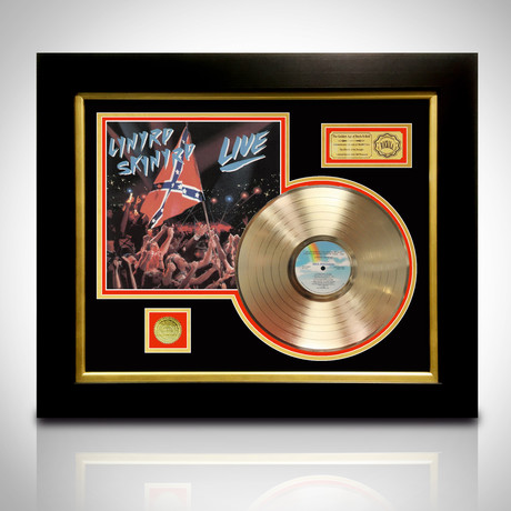 Gold Laser Cut LP // Lynyrd Skynyrd // Live