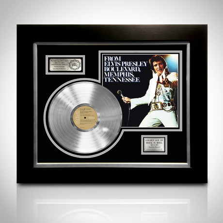 Platinum Laser Cut LP // Elvis Presley // Blvd Memphis