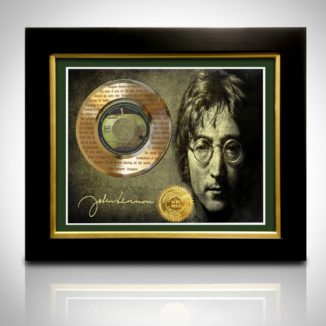 Gold 45 // John Lennon // Imagine