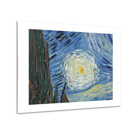 The Starry Night (Detail III) // Vincent van Gogh // 1889