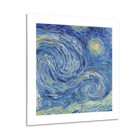 The Starry Night (Detail II) // Vincent van Gogh // 1889