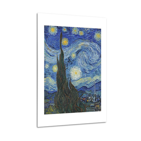 The Starry Night (Detail V) // Vincent van Gogh // 1889