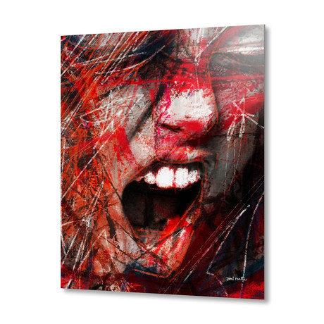 Scream // Aluminum Print