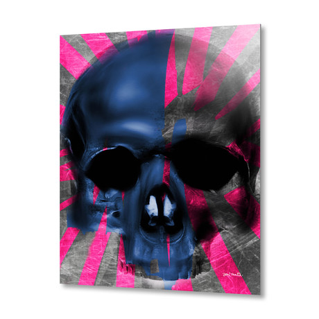 Pink Skull // Aluminum Print