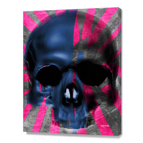 Pink Skull // Stretched Canvas