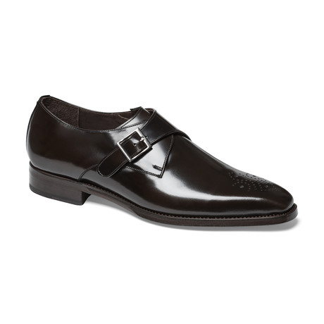 Puente Single Monk Strap // Espresso