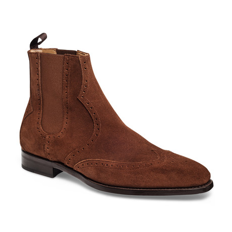 1947 Chelsea Boot // Honey Brown Suede