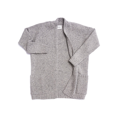 Knitted Cardigan // Charcoal