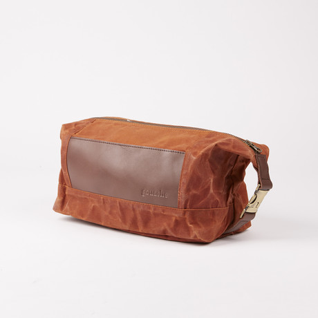 Theodor Toiletry Pouch // Brick
