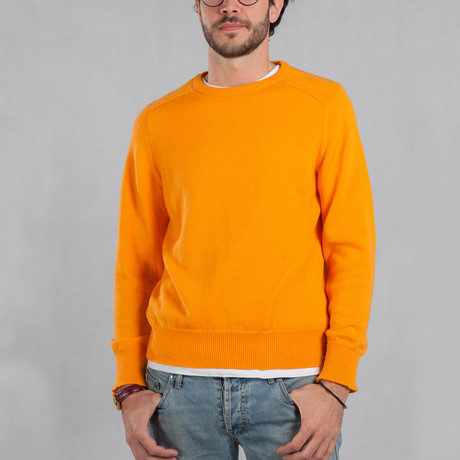 The Colin Sweater // Orange Zest