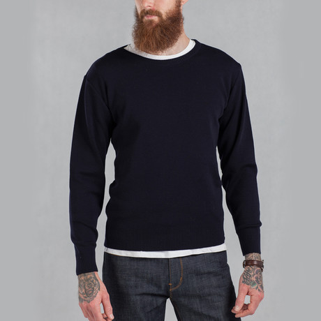 The Duncan Sweater // Midnight Blue