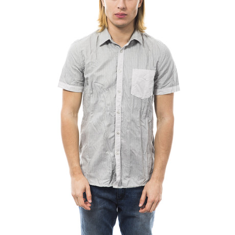 Camicie Short-Sleeve Button Up // Candid Grey!