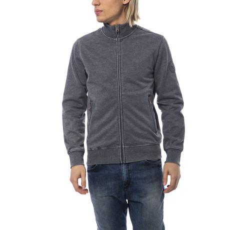 Maglieria Tagliata Zip-Up Jacket // Metal Melange