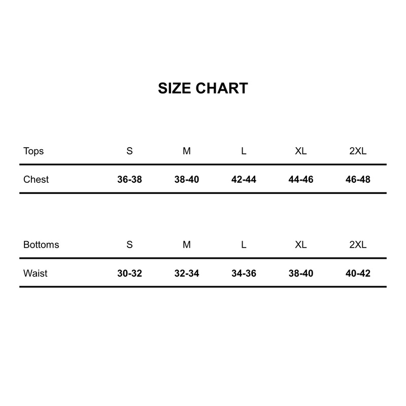 Proquip Size Chart