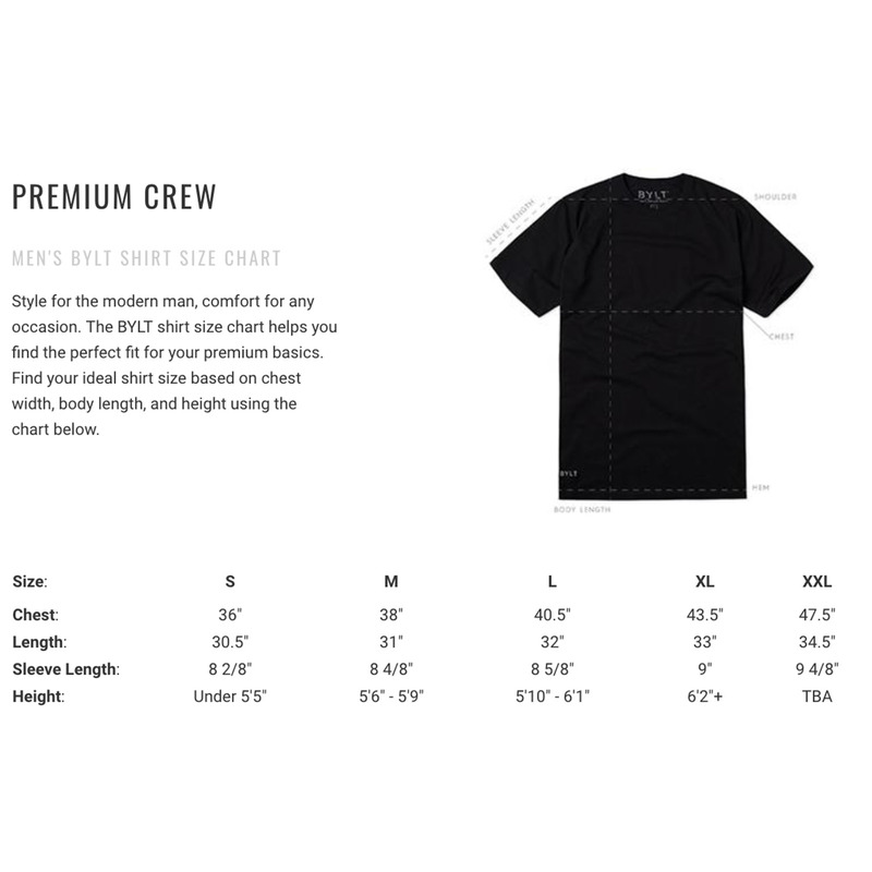 Premium Crew // Grey (S) - BYLT Basics - Touch of Modern