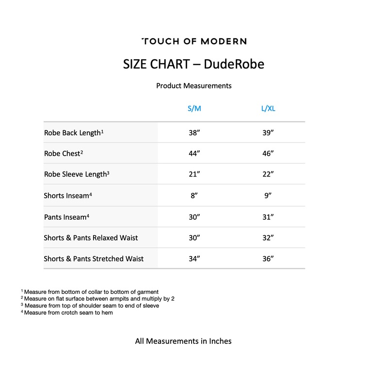 Robe + Shorts // Gray (S/M) - DudeRobe - Touch of Modern
