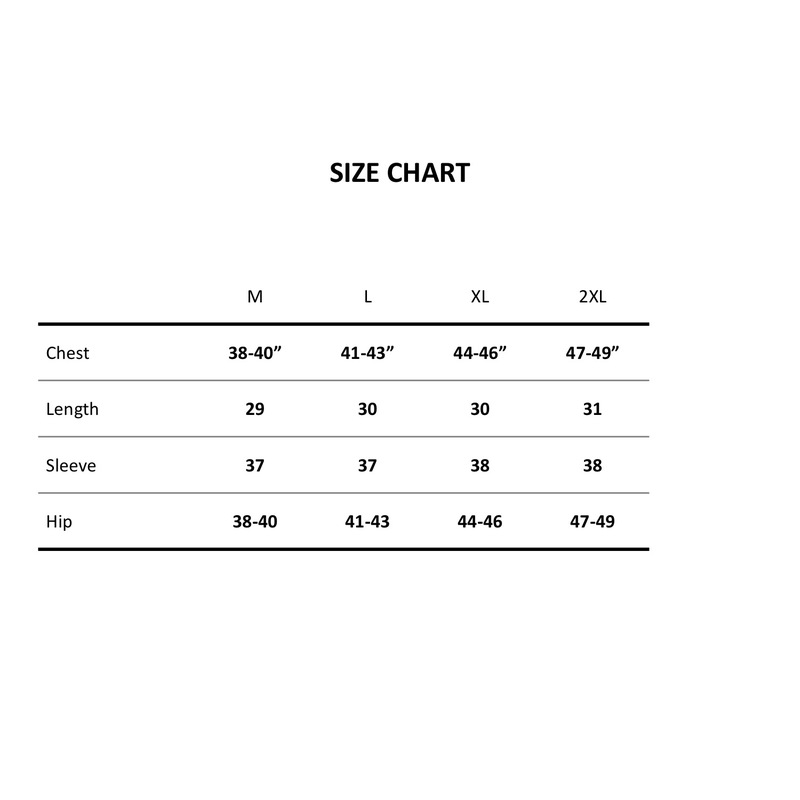 Ororo Size Chart