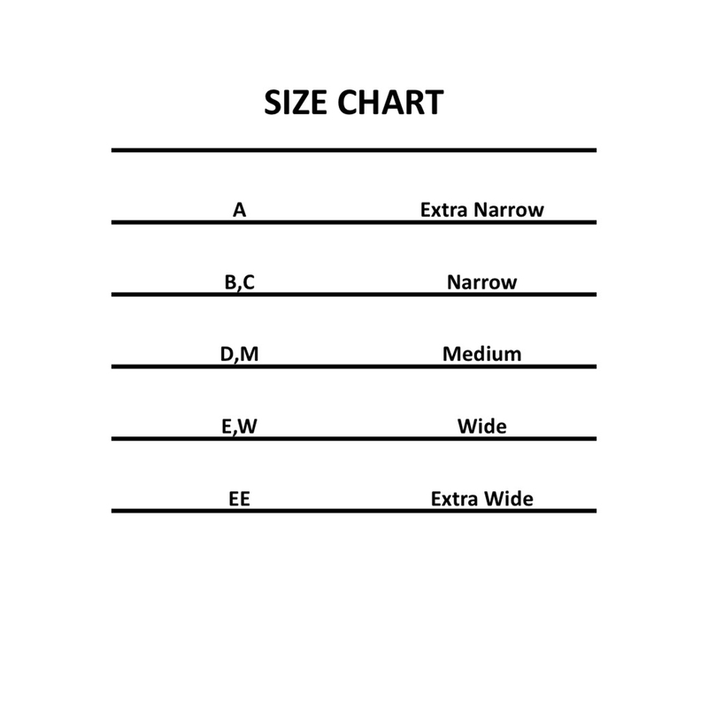 Giuseppe Sneakers Size Chart