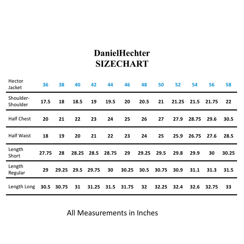Daniel Hechter Paris Size Chart