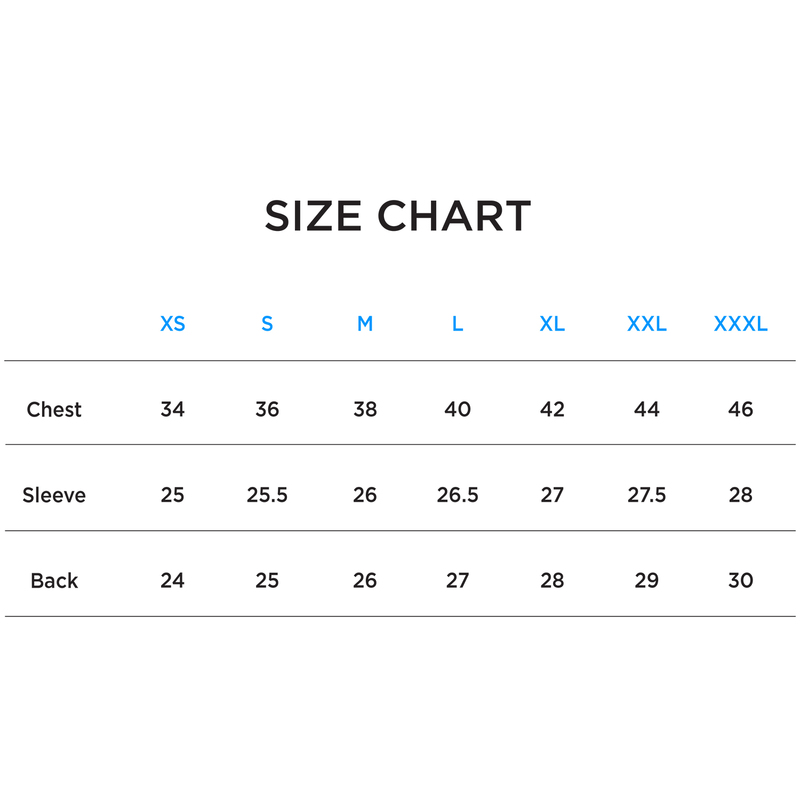 Emerson Size Chart