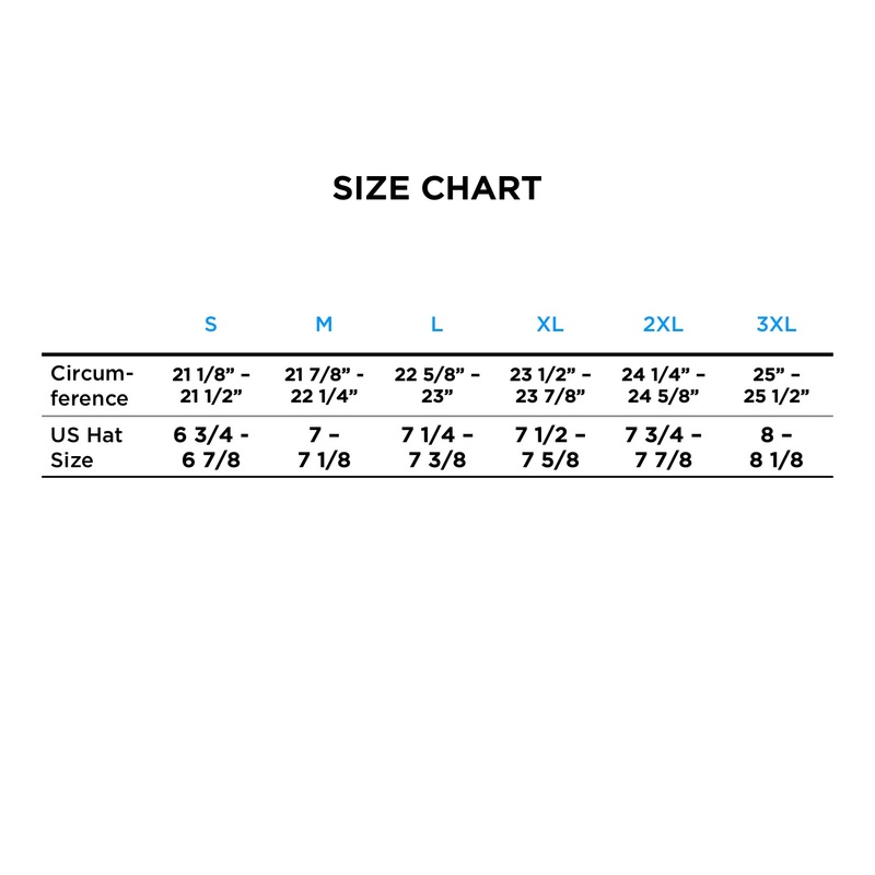 6 3 4 Hat Size Chart