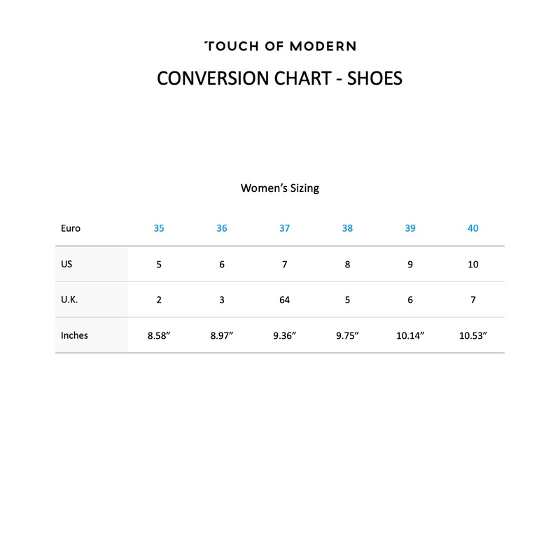 mcqueen shoes size chart