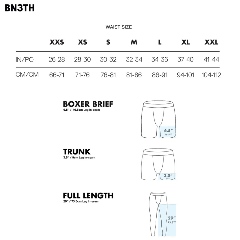 Classic Boxer Brief Print // Horizon Playa (S) - BN3TH Underwear // Ian ...