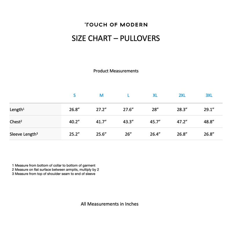 Jon Turtleneck Pullover // Ecru Melange (3XL) Felix Hardy Touch of