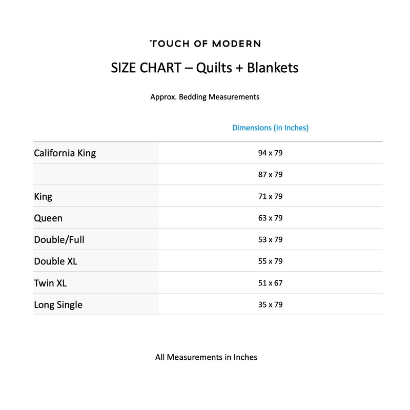 Merino Wool Blanket // Leaf (87 x 79in) Native Natural Luxe Wool Touch of Modern