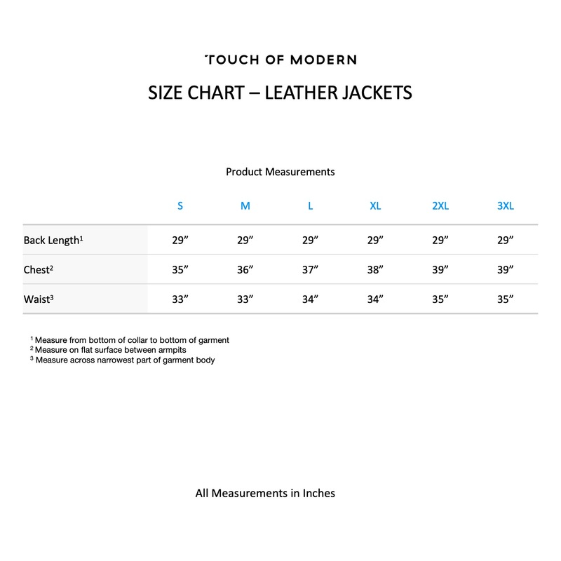 Jax Leather Coat // Red (Euro 62) IKIGAI Deriman Jackets Touch of