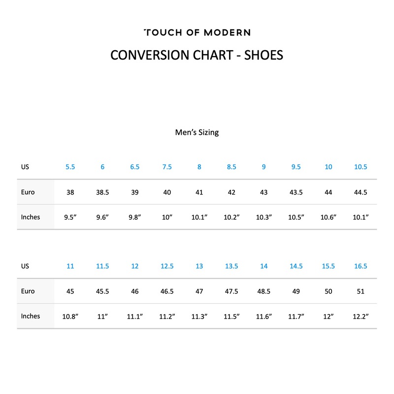 Stripe Genuine Leather Shoes // Gray (Euro 40) Ducavelli Footwear