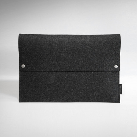 MacBook Air Sleeve // Charcoal Wool (13" MacBook Air)