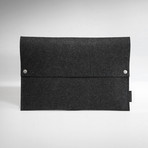 MacBook Air Sleeve // Charcoal Wool (13" MacBook Air)