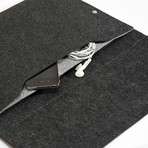 MacBook Air Sleeve // Charcoal Wool (13" MacBook Air)