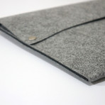 MacBook Air Sleeve // Grey Wool (13" MacBook Air)