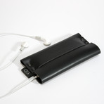 iPhone 4/4s Case & Wallet // Black Leather