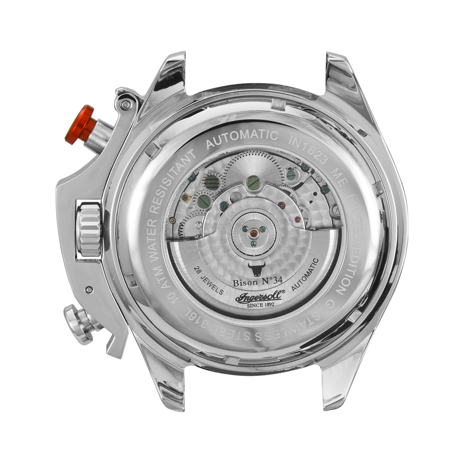 Bison N 34 Steel Ingersoll Watches Touch of Modern